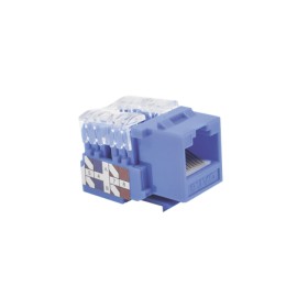 Módulo Jack 110 Cat6, Keystone para faceplate - Color Azul Jack Cat6 Jack Cat.6 Jack azul para Faceplate