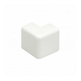 Esquinero exterior, para uso con canaleta LD3, material ABS, Color Blanco Mate