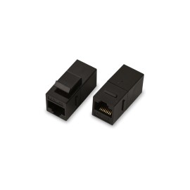 Cople de Rj45 Cat5e Cople de RJ45 Cat6 Acoplador de Red Acoplador Hembra Hembra de Red RJ45 Cat5e y Cat6 Tipo JACK KEYSTONE