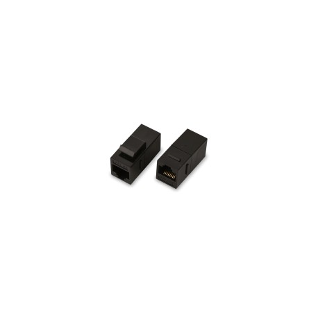 Cople de Rj45 Cat5e Cople de RJ45 Cat6 Acoplador de Red Acoplador Hembra Hembra de Red RJ45 Cat5e y Cat6 Tipo JACK KEYSTONE