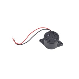 Zumbador 85 dBi a 12 Vcc para Chapas y Contrachapas permite avisar que la puerta se esta abriendo. Buzzer para control de acces