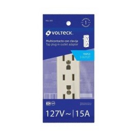 Multicontacto Triple De Baquelita Contacto de pared de 1 a 3 contactos con tierra Divisor de contactos AC