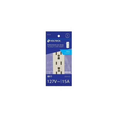 Multicontacto Triple De Baquelita Contacto de pared de 1 a 3 contactos con tierra Divisor de contactos AC