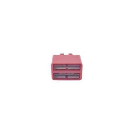 Clip de Puente, Para Uso con Regletas S66 de Siemon, de 1 par, Color Rojo