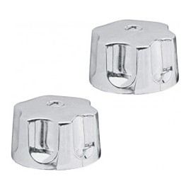 1 par de manerales manijas para lavabo maneral para fregadero de plastico Manerales hexagonales