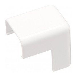 Exterior corner for PANDUIT LD5 gutter Pure white color Corner for plastic PVC gutter