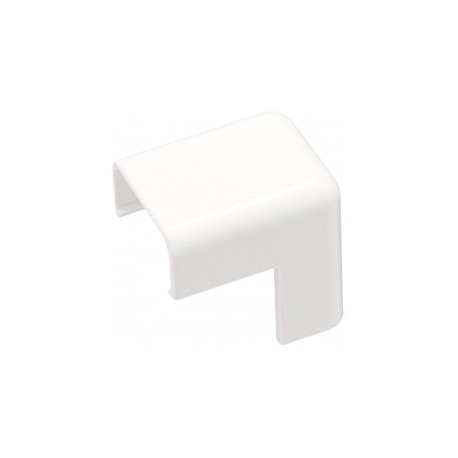 Exterior corner for PANDUIT LD5 gutter Pure white color Corner for plastic PVC gutter