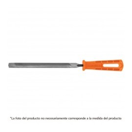 Lima Triangulo 6' Pesado Lima para desbaste Lija lima con mango de plástico para rebajar soldaduras, esquinas, similares