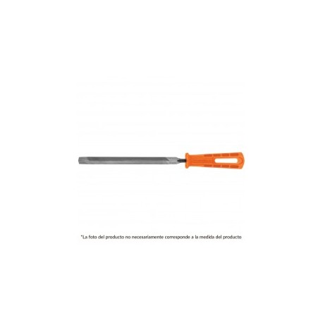 Lima Triangulo 6' Pesado Lima para desbaste Lija lima con mango de plástico para rebajar soldaduras, esquinas, similares
