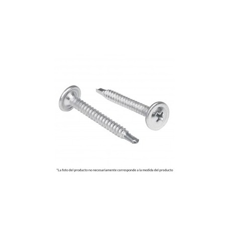 (Pack.100 pcs) Drill Point Screw Drill Bit with Star Head 1" Inch Screw Bag with 100 pieces