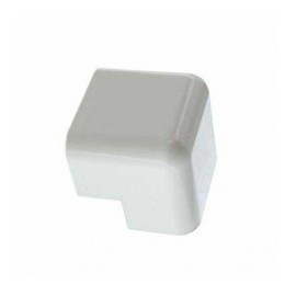 Exterior corner, for use with LD10 trunking, ABS material, Matte White Beige type