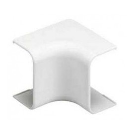 Interior corner, for use with LD10 trunking, ABS material, Matte White Beige type