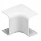 Interior corner, for use with LD10 trunking, ABS material, Matte White Beige type