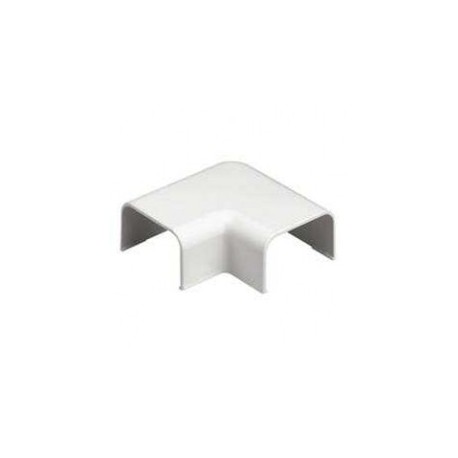 Right angle "L" connection, for use with LD10 trunking, ABS material, Matte White Color Beige type