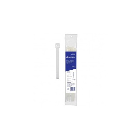 Cincho de plastico Cincho plastico de 30cm centimetros color natural Cincho blanco tensión de 120lb libras ancho de 7.6mm
