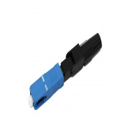 Conector prepulido SC SM para 9µm, UPC, 2mm, monomodo Conector para Modem de Fibra optica CS