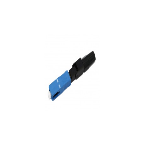 Conector prepulido SC SM para 9µm, UPC, 2mm, monomodo Conector para Modem de Fibra optica CS