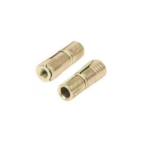 1 Piece 1/2" Half Inch Steel Anchor 1/2" Half Expander Uses 7/8" Drill Bit Not Included Screw