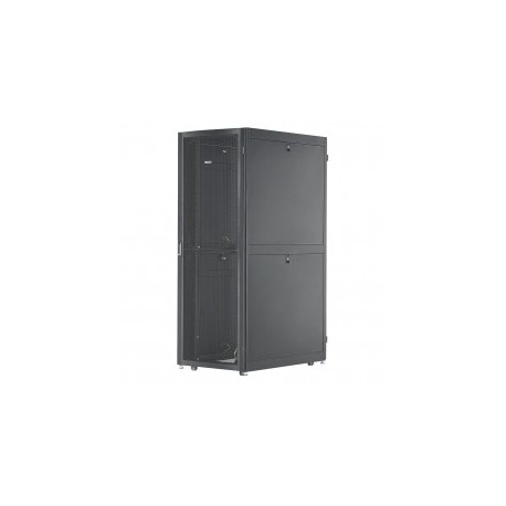 Gabinete Net-Verse para Centros de Datos, 42UR, 800mm de Ancho, 1200mm de Profundidad, Fabricado en Acero, Color Negro