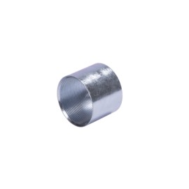 1 "(25 mm) thick wall coupling with galvanized thread yellow label 1 inch thick wall coupling