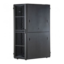 Gabinete FlexFusion para Centros de Datos, 42 UR, 600 mm de Ancho, 1070 mm de Profundidad, Fabricado en Acero, Color Negro