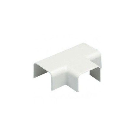 T-type connector for PANDUIT LD5 PVC plastic gutter T-accessory for LD5 Gutter Pure white