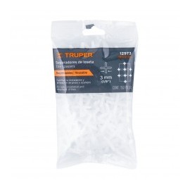 Separador de loseta Separador de piso de 3 mm bolsa con 150 piezas Separadores para piso vitro azulejo loseta reutilizables