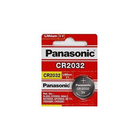 CR2032 3 V @ 225 mAh lithium battery (Non-rechargeable battery)