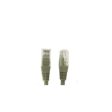 Cable de Parcheo UTP Cat6 1 metro Gris Patch cord Cable de Red ponchado Cable Red Categoria 6 Cat6 Rj45 Utp Ethernet