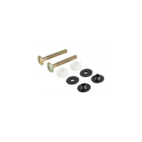 Set kit of 2 Screws for toilet Screws to join the toilet bowl with the tank Screws for Tank 2.3 X 6.7cm