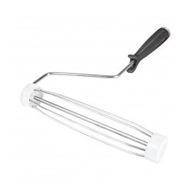 Maneral Rodillo Pintar 9" de ancho Rodillo de repuesto manija maneral soporte base de rodillo TRUPER con jaula