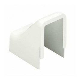 Connection for false ceiling/entrance, for use with LD10 conduit, ABS material, Color Matt White type Beige