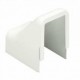 Connection for false ceiling/entrance, for use with LD10 conduit, ABS material, Color Matt White type Beige