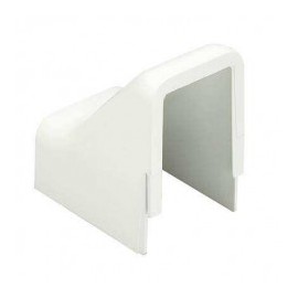 False ceiling/inlet connection, for use with LD5 conduit, ABS material, Color Matt White type Beige