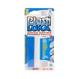 PLASTILOKA SÚPER FUERTE 20 GRAMOS Plasti loka kola loka plastilina Epóxica