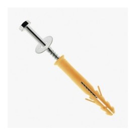 Tornillo con taquete para Tope Estacionamiento Reductor de Velocidad 12 Cm Con Arandela Taquete de Plastico