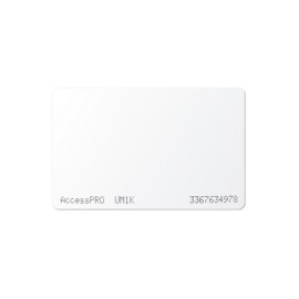Tarjeta Tecnología Dual RFID (UHF) 900MHz MIFARE 13.56MHz Para Oficinas y Estacionamientos ACCESSPRO UM1K