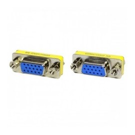 Conector Vga Hembra Hembra, Conector VGA Cople VGA Cople DB15 Hembra Hembra
