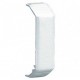 Unión recta de tapa, para uso con canaleta T45, Material PVC Rígido, Color Blanco Mate