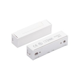 Contacto magnético para puertas y ventanas color blanco Sensor de alarma para puerta Sensor de alarma para ventana