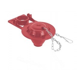 Sapo para baño con cadena de acero inoxidable Sapo de 2" pulgadas Sapo de silicona para baño para WC