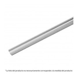 1 Meter of 3/8 Threaded Rod 1 Mt of Galvanized Threaded Steel Rod