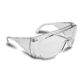 Lentes de seguridad Transparentes TRUPER SAFE mica 100% policarbonato proteccion UV Lente profesional de seguridad