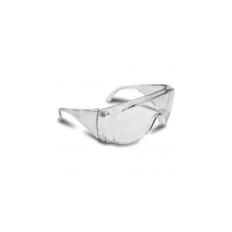 Lentes de seguridad Transparentes TRUPER SAFE mica 100% policarbonato proteccion UV Lente profesional de seguridad