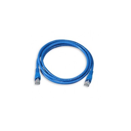 Cable de Parcheo UTP Cat6 2 metros Azul Patch cord Cable de Red ponchado Cable Red Categoria 6 Cat6 Rj45 Utp Ethernet