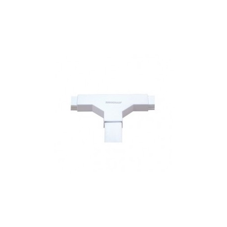 Sección en "T" color blanco de PVC auto extinguible, para canaletas 1735