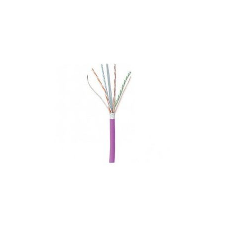 1 Metro Cable UTP Cat.6a Categoría 6A Morado / Purpura Siemon para 10g FTP / Blindado
