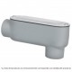3/4" (19.05 mm) Type LB Condulet Box Includes cap and screws. Box for 3/4" inch Type LB Conduit