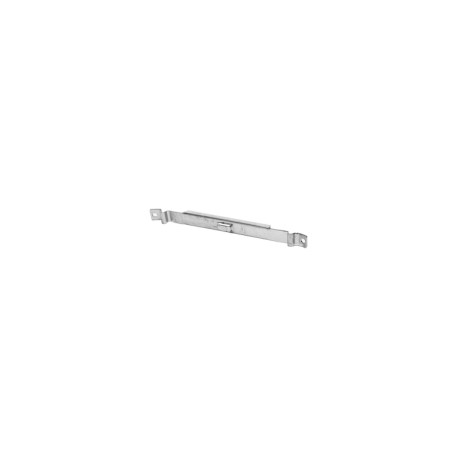 Clip Recto Automático para unir tramos de charola con peralte de 54 con acabado Electro Zinc