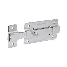 Lock of 5 Centimeters Flat bar pin 5cm 2" Inches Chrome Made of Steel
